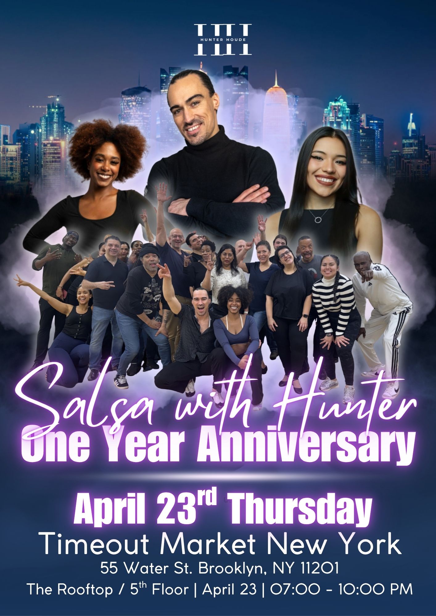 Salsa with Hunter One Year Anniversary Instagram Post